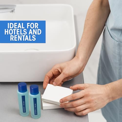 Travel-Size 2-in-1 Shampoo & Conditioner Set - Leak-Free Mini Bottles, 10 Pack