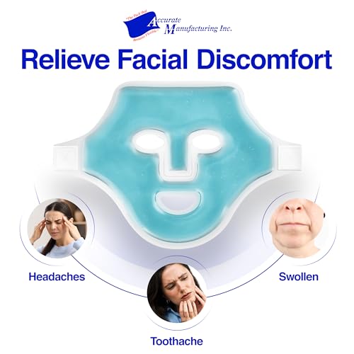 Reusable Cooling Ice Face Mask for Puffiness and Pore Tightening