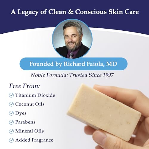 Noble Formula Zinc Pyrithione Soap Bar 2% with Emu Oil - 3.25 oz