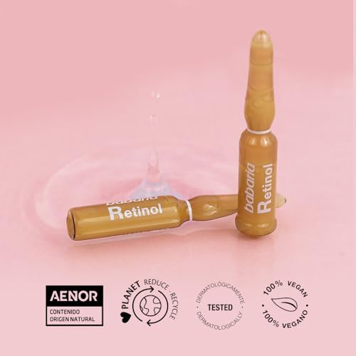 Babaria Retinol Ampoules Anti-Aging Collagen Boost for All Skin Types - 5 x 2ml
