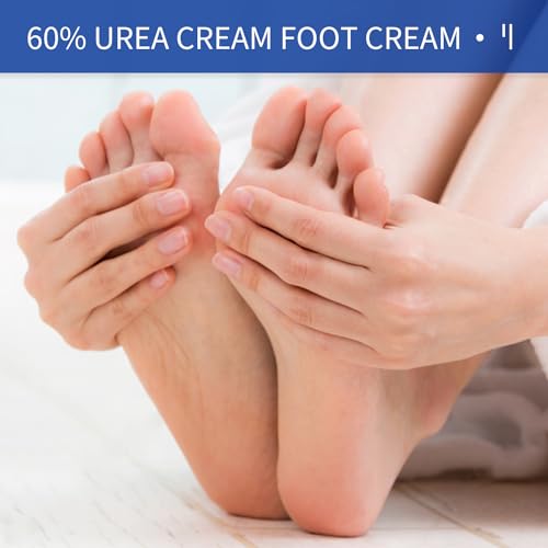 Grospe Urea 60% & Salicylic Acid Foot Cream 1.69oz Hydrating & Exfoliating Moisturizer