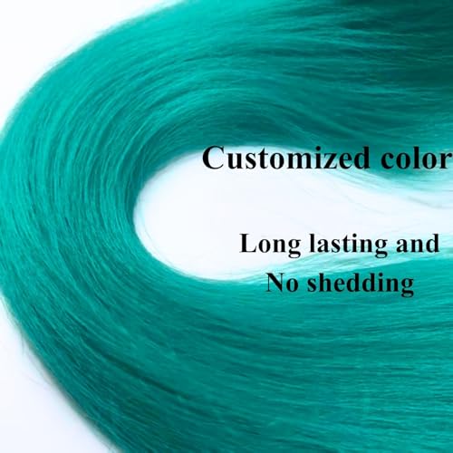 Aqua Blue Pre-Stretched Braiding Hair Extensions - 26 Inch (Pack of 3)