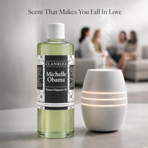 CLANRIZA Michelle Obama Inspired Fragrance Oil 1oz for Women - Long-Lasting, Natural, Uncut Perfume Oil