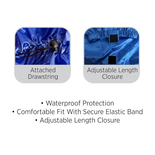 Titan Adjustable Waterproof Shower Cap for Dreadlocks & Braids