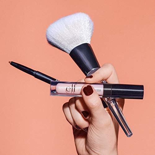 e.l.f. Angled Precision Airbrush Blender Makeup Brush - Vegan & Cruelty-Free