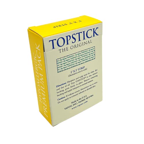 Vapon Topstick Clear Double-Sided Medical Adhesive Tape - 120 Count
