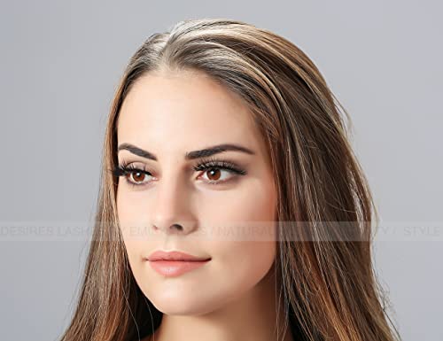EMILYSTORES 0.25mm C Curl False Eyelash Extensions 14mm Natural Look