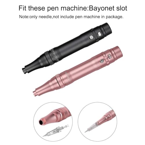 10pcs Disposable Bayonet Tattoo Needles for Permanent Makeup Machine