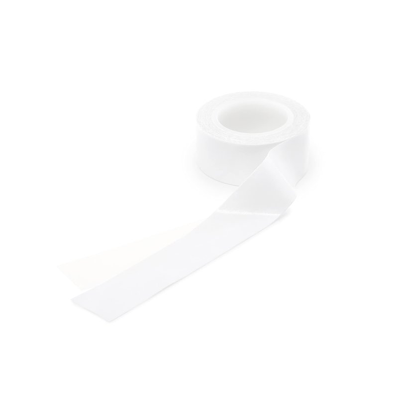 Dritz Res-Q Tape, 3/4" x 5 Yards, Double-Sided Fashion Tape - Clear Hypoallergenic Adhesive for Clothing & Body (No Residue)