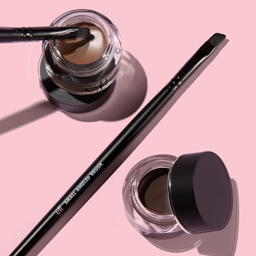 e.l.f. Lock On Liner & Brow Cream - Light Brown, Vegan & Long-Lasting