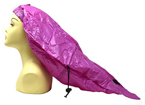 Ms Remi Premium Pink Shower Cap 25-Inch Long, Adjustable & Wide Fit