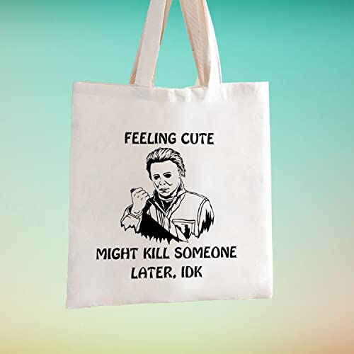 Myers Tote Killable - Novelty Horror Movie Lover Makeup Bag