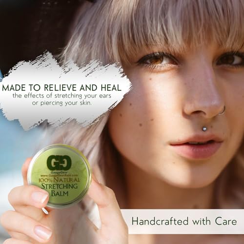 Gauge Gear Ear Stretching Balm | 10ml Natural Aftercare Salve