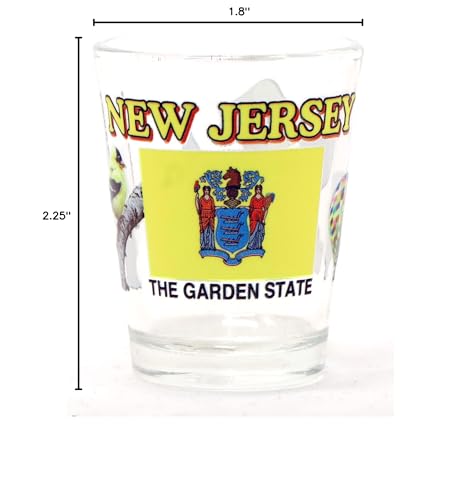 New Jersey Souvenir Shot Glass - All-American Collection