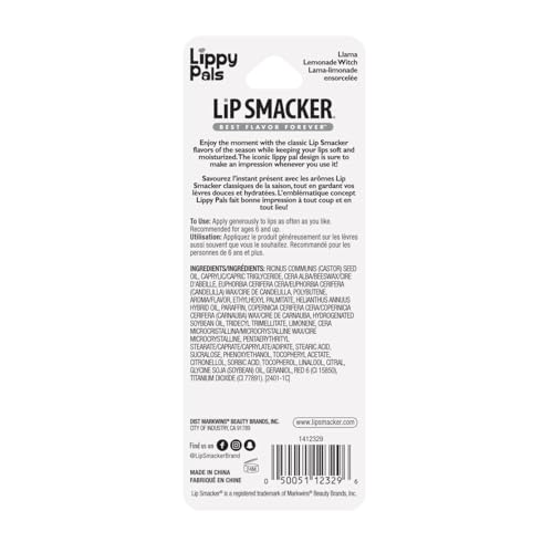 Lip Smacker Halloween Lippy Pal Lip Balm, Llama Lemonade Witch - 2 Pack