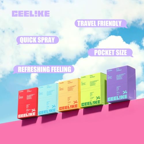 CEELIKE Portable Oral Mist Spray - Mint & Lemon 20ml, Fresh Breath