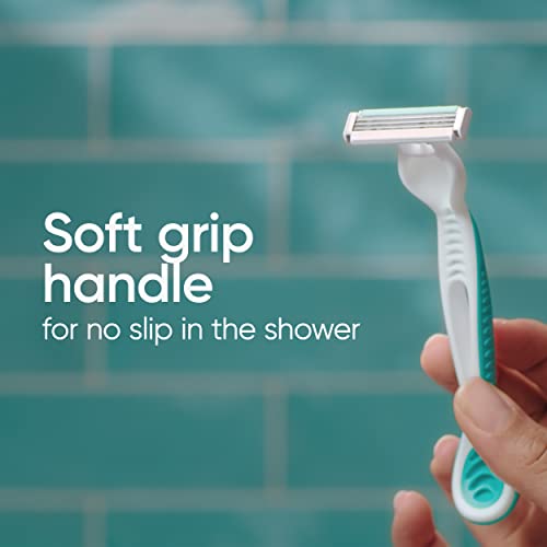 Gillette Venus Simply 3 Sensitive Disposable Razors, 12 Count