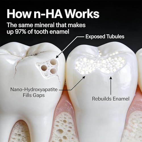 Hydroxyapatite Toothpaste 2 Pack - Fluoride-Free Whitening & Enamel Repair