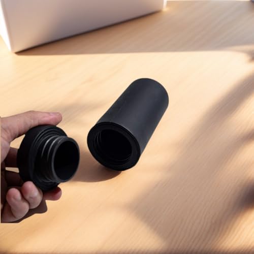 Leak-Proof Silicone Dish Soap Dispenser Bottle - Black
