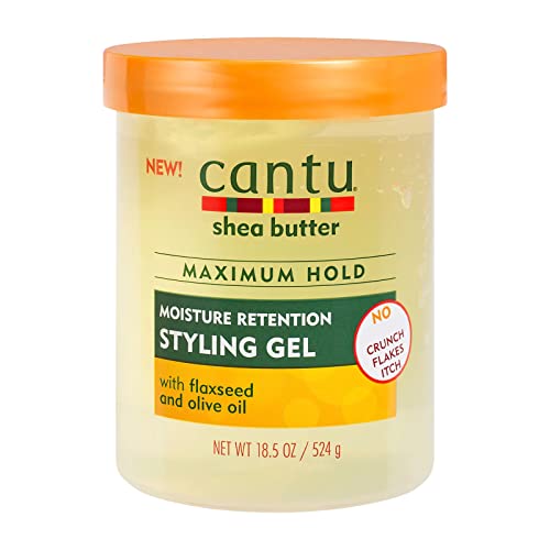 Cantu Moisture Retention Styling Gel with Flaxseed & Olive Oil - 18.5 oz