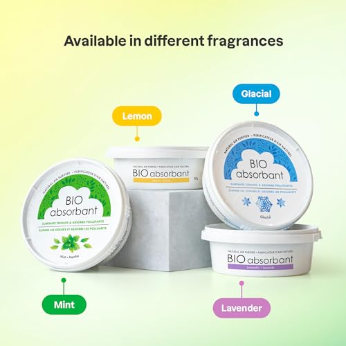 ATTITUDE Bio Absorbent Air Purifier - Activated Carbon, Lemon Scent, 8oz