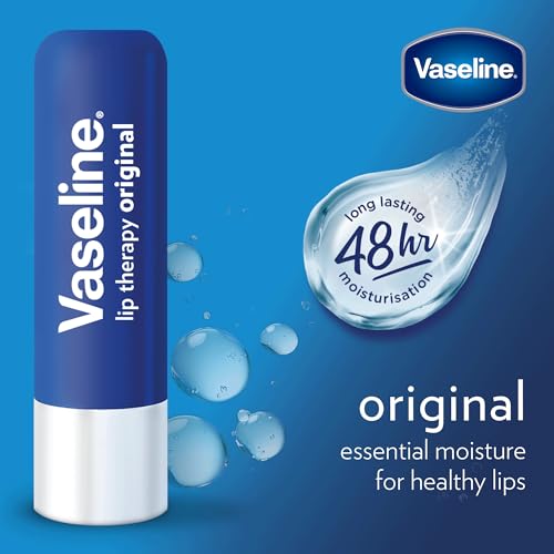 Vaseline Lip Therapy Original Lip Balm, 2-Pack, 0.16 Oz Each
