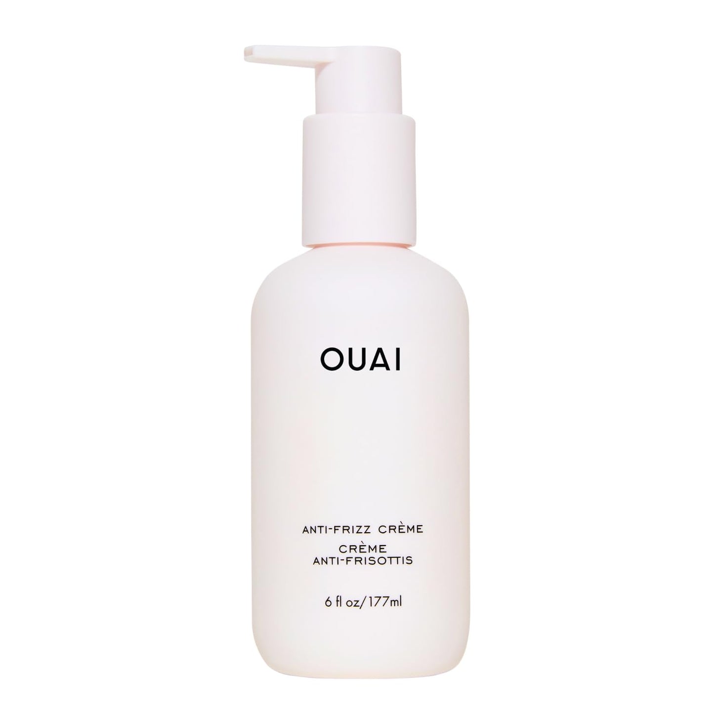 OUAI Anti-Frizz Cream - Moisturizing Hair Cream for Frizz Control & Heat Protection | Travel Size (3 oz)