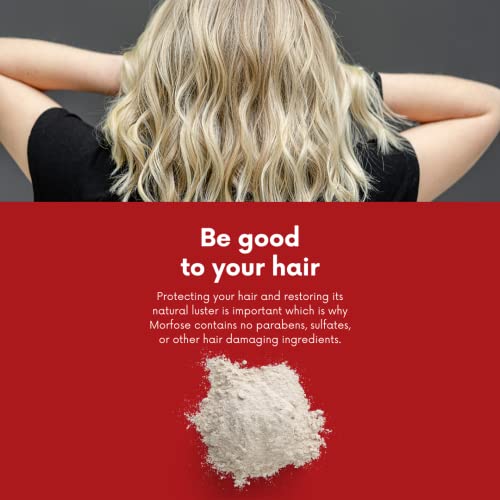 Morfose Professional Bleaching Powder 450 g / 15.8 oz Red Bleaching Powder Hairdressing Supplies Hair Brightener Salon Hairdresser Bleaching