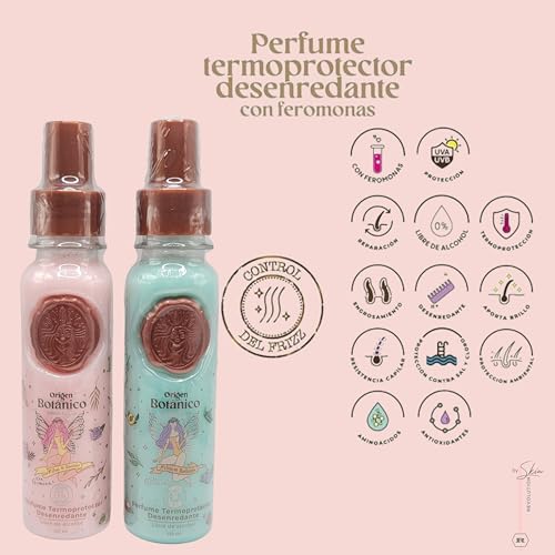 Ritual Bot?nico Keratina Org?nica | Treatment to Straighten, Repair and Relax Hair | All Natural, Organic & Vegan Ingredients | Product of Colombia | Perfume Termoprotector Set