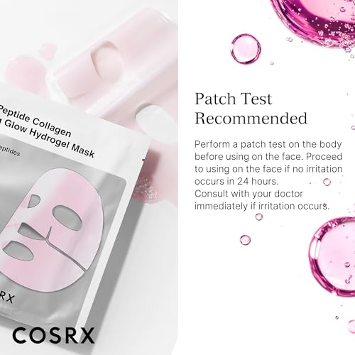 COSRX Pink Peptides Collagen Hydrogel Face Mask - 1EA