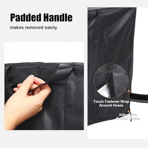 All-Season Air Conditioner Covers - 2-Pack Waterproof & Mesh