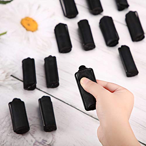 WILLBOND 40-Piece Satin Foam Hair Rollers - Soft Sleep Curlers for Styling