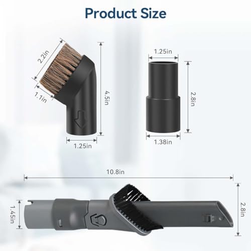 2-in-1 Vacuum Attachments for Shark Rocket & Rotator Models