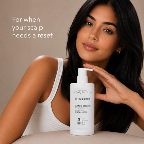 Detox Shampoo with Biotin & Keratin - 16.9 Fl Oz Daily Perfection