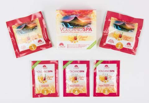 La Palm Volcano Spa 5-Step Pedicure Kit (Tropical Citrus) - Foot Spa