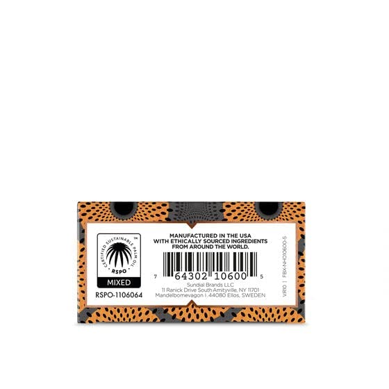 Nubian Heritage African Black Soap Bar with Shea Butter - 5 oz