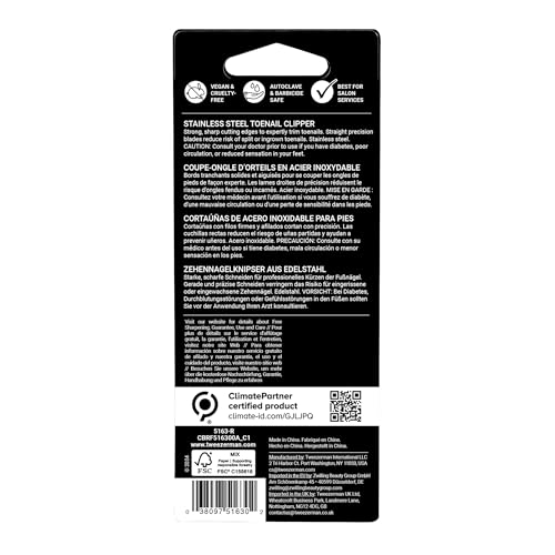 Tweezerman Stainless Steel Toenail Clippers