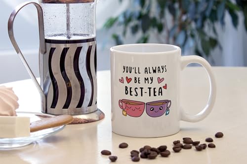 Best Friend Coffee Mug - 11oz Ceramic Mug for Friendship Gifts