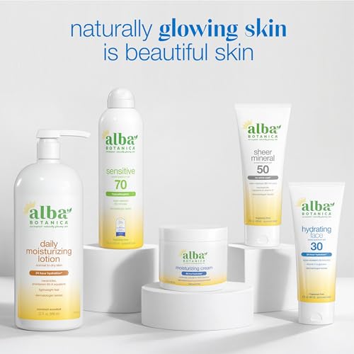 Alba Botanica Sensitive Mineral Sunscreen Lotion SPF 30, 3 oz