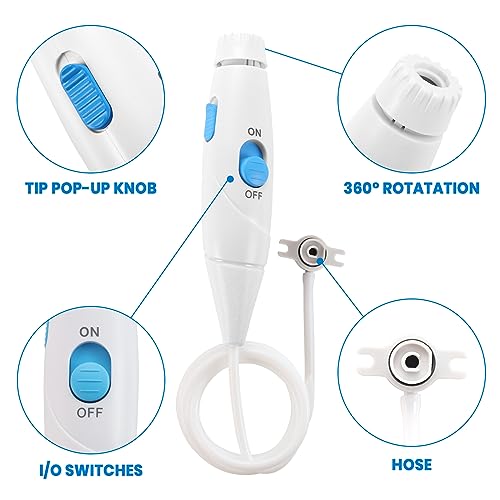 Waterpik Aquarius Replacement Hose & Handle Assembly for WP-660 & WP-670