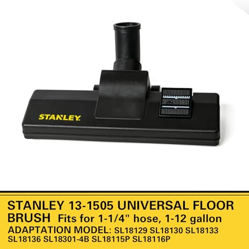 Stanley Universal Floor Brush for 1.25" Wet/Dry Vacuums