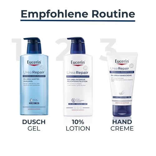 Eucerin Repairing Hand Cream with 5% Urea, 2.54 Fl Oz (75ml)