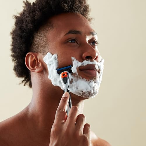 Amazon Basics 5-Blade Razor Blade Refills - 8-Pack for Men