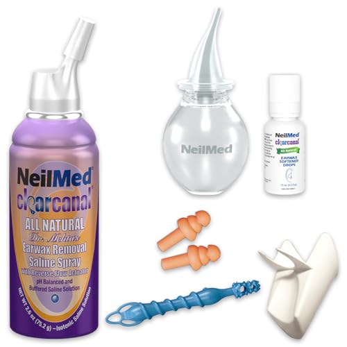 NeilMed Clearcanal Ear Wax Removal Kit - Natural 75mL