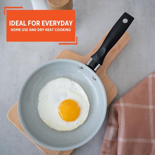 IMUSA 6.3-Inch Ceramic Egg Pan - Lightweight Nonstick Cookware