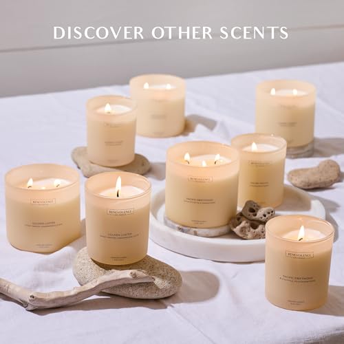 Golden Luster Scented Candle | Orange, Cedarwood & Clove | 8oz
