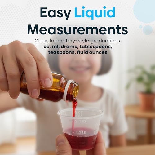 Perfect Stix 1 oz Disposable Medicine Cups - 500 Count for Accurate Measurement