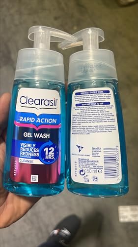 Clearasil Ultra Rapid Action Gel Wash - 2% Salicylic Acid Acne Treatment