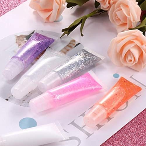 10ml Refillable Empty Lip Gloss Tubes - 20 Pack Travel Containers