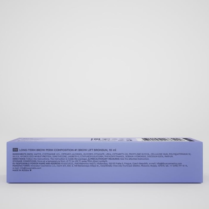 Brow Perm Kit for Lamination - Hydrolyzed Wheat Protein Cream, 0.34 fl. oz